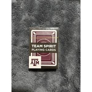 Texas A&M Aggies Playing Cards Poker Size Team Spirit Deck – New Sealed